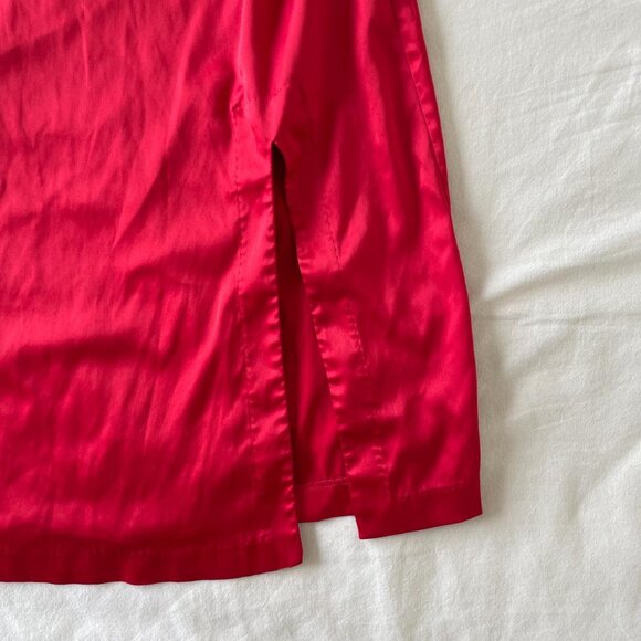 Parade red slip halter dress (sz M) - Picture 3 of 6